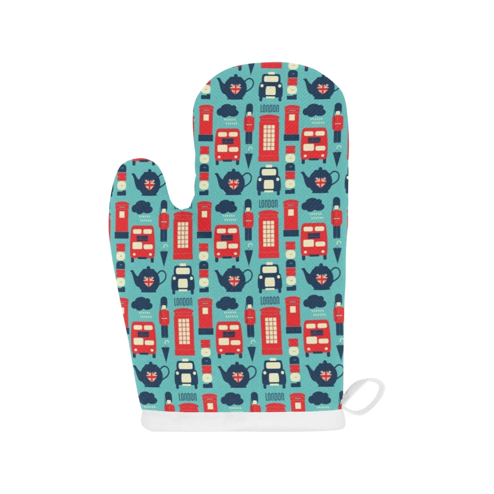 British Pattern Print Design 04 Heat Resistant Oven Mitts Pot Holders Set British Pattern Print Design 04 Heat Resistant Oven Mitts Pot Holders Set