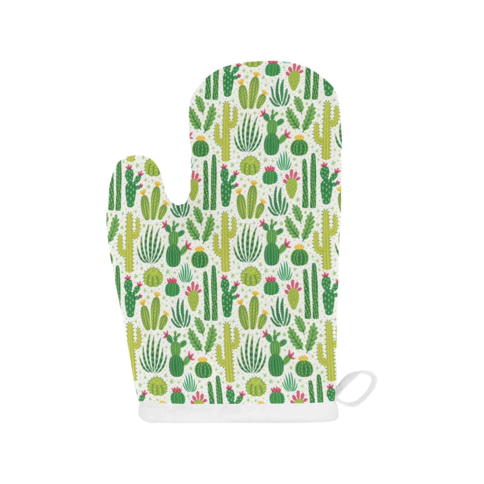 Cactus Pattern Copy Heat Resistant Oven Mitts Pot Holders Set Cactus Pattern Copy Heat Resistant Oven Mitts Pot Holders Set
