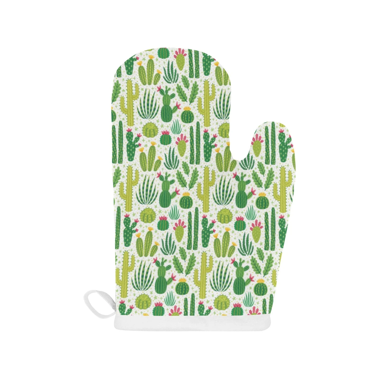 Cactus Pattern Copy Heat Resistant Oven Mitts Pot Holders Set Cactus Pattern Copy Heat Resistant Oven Mitts Pot Holders Set