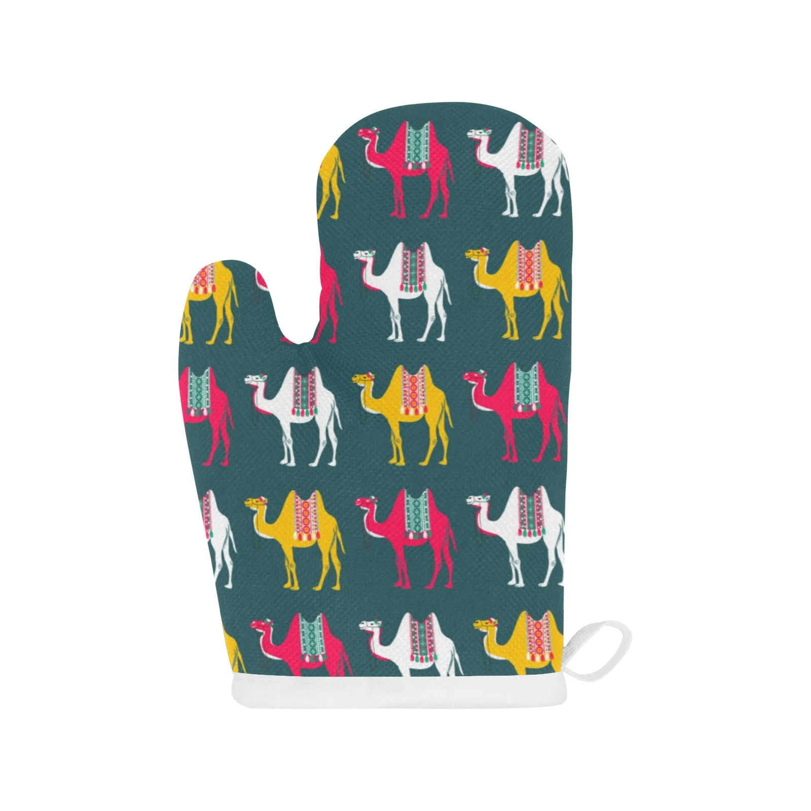 Camel Pattern Heat Resistant Oven Mitts Pot Holders Set Camel Pattern Heat Resistant Oven Mitts Pot Holders Set