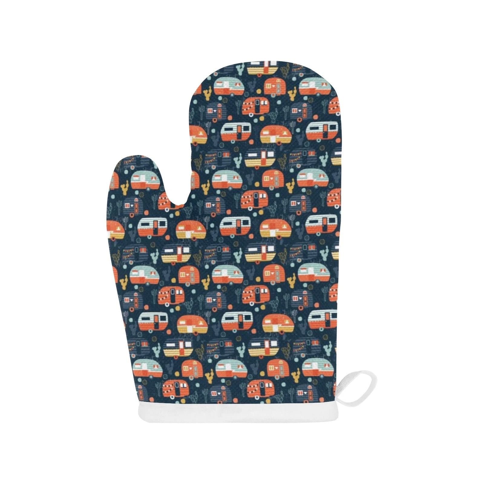 Camper Van Pattern Print Design 05 Heat Resistant Oven Mitts Pot Holders Set Camper Van Pattern Print Design 05 Heat Resistant Oven Mitts Pot Holders Set