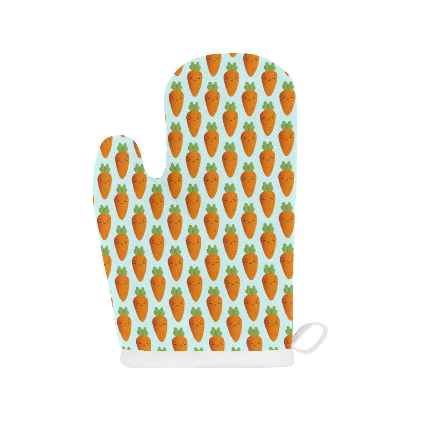 Carrot Pattern Print Design 03 Heat Resistant Oven Mitts Pot Holders Set Carrot Pattern Print Design 03 Heat Resistant Oven Mitts Pot Holders Set