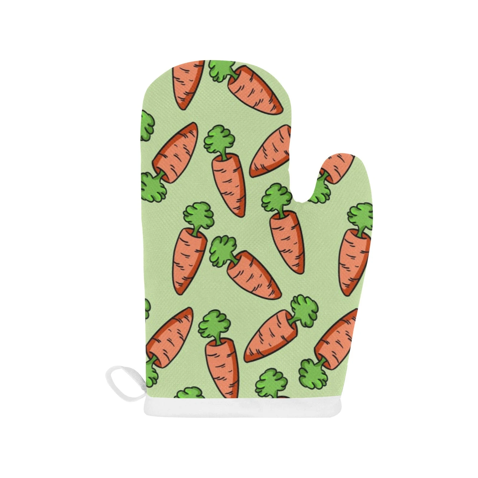 Carrot Pattern Print Design 05 Heat Resistant Oven Mitts Pot Holders Set Carrot Pattern Print Design 05 Heat Resistant Oven Mitts Pot Holders Set
