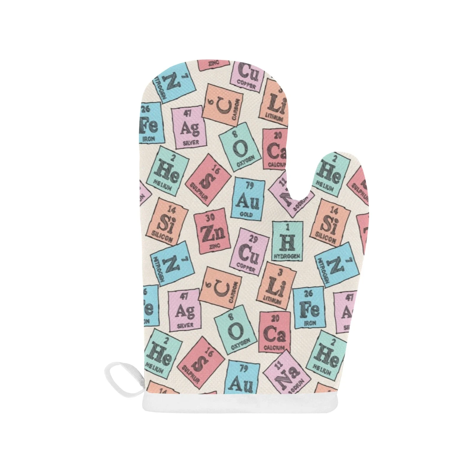 Chemistry Periodic Table Pattern Print Design 02 Heat Resistant Oven Mitts Pot Holders Set Chemistry Periodic Table Pattern Print Design 02 Heat Resistant Oven Mitts Pot Holders Set