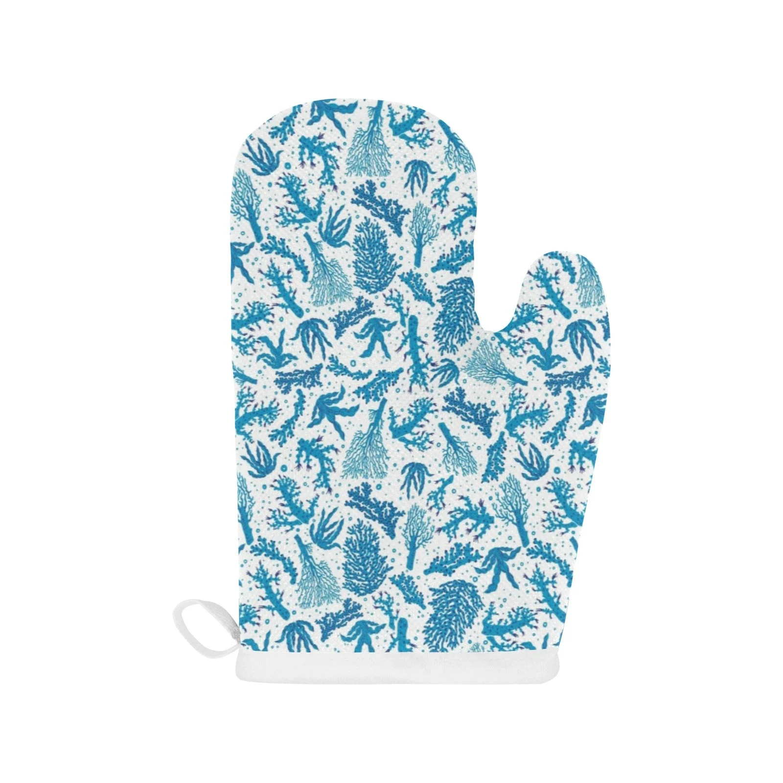Coral Reef Pattern Print Design 01 Heat Resistant Oven Mitts Pot Holders Set Coral Reef Pattern Print Design 01 Heat Resistant Oven Mitts Pot Holders Set