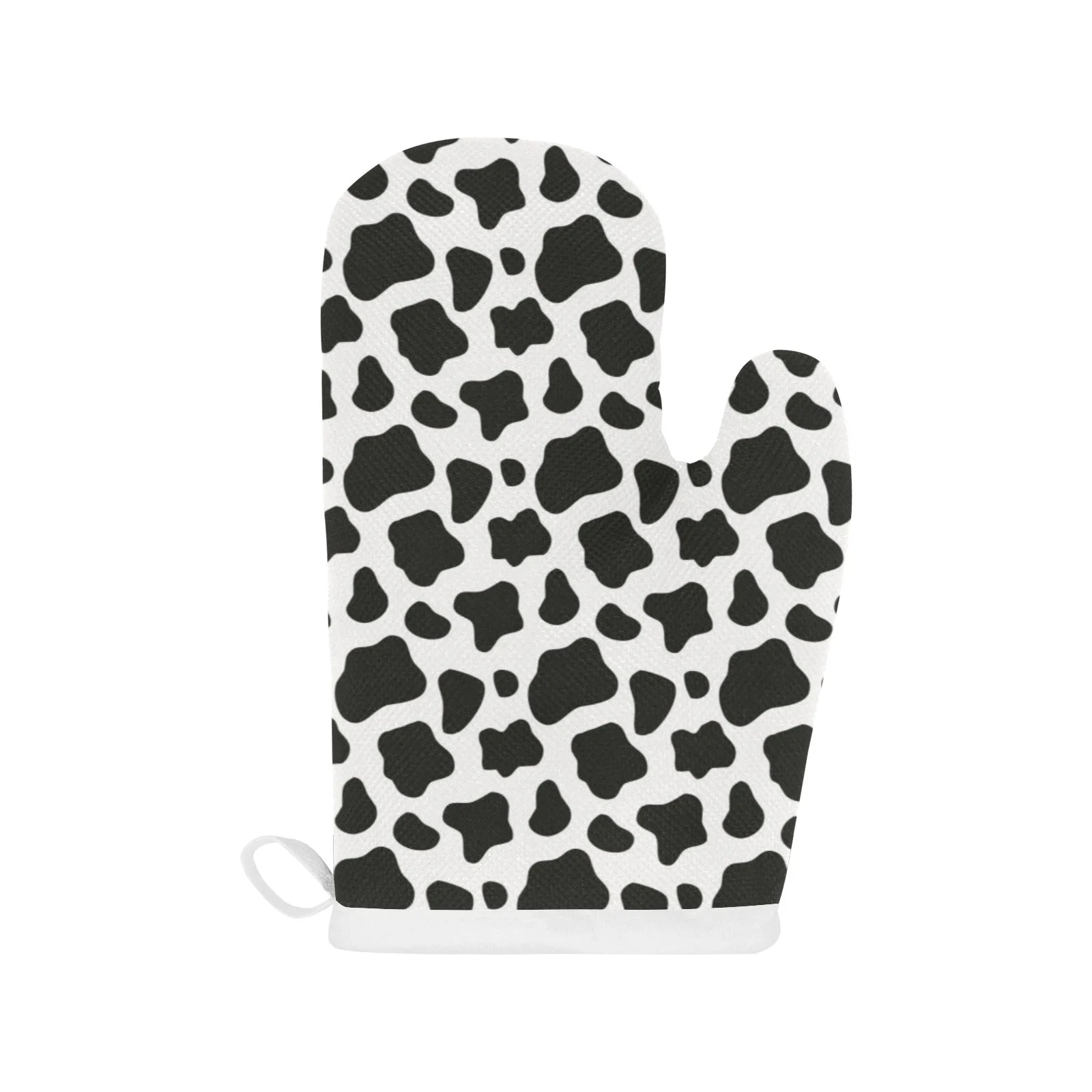 Cow Skin Pattern Heat Resistant Oven Mitts Pot Holders Set Cow Skin Pattern Heat Resistant Oven Mitts Pot Holders Set
