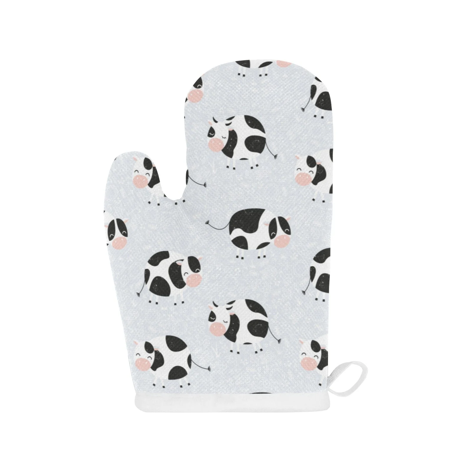Cute Cows Pattern Heat Resistant Oven Mitts Pot Holders Set Cute Cows Pattern Heat Resistant Oven Mitts Pot Holders Set