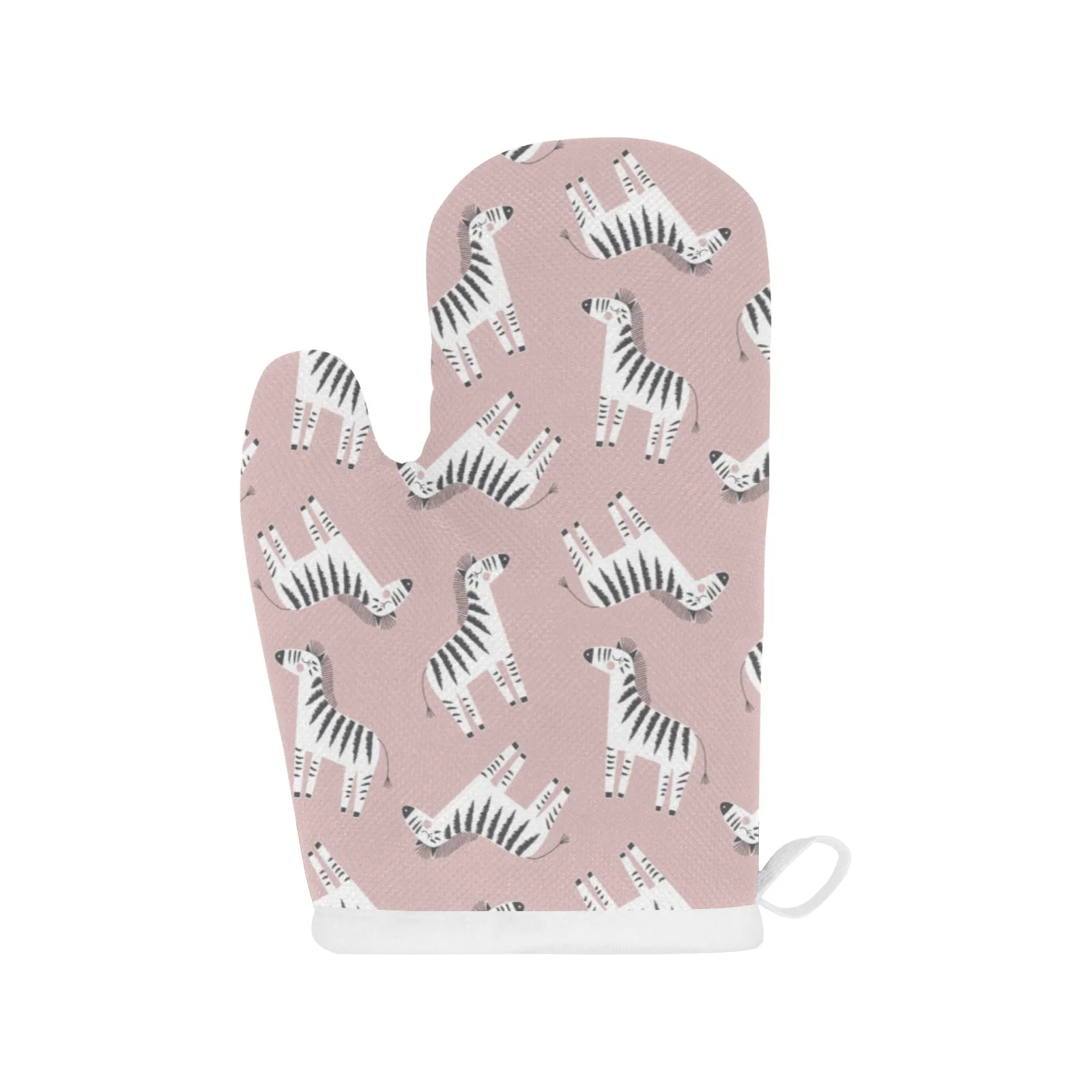 Cute Zebra Pattern Heat Resistant Oven Mitts Pot Holders Set Cute Zebra Pattern Heat Resistant Oven Mitts Pot Holders Set