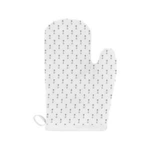 Engine Piston Background Pattern Print Design 01 Heat Resistant Oven Mitts & Pot Holders Set