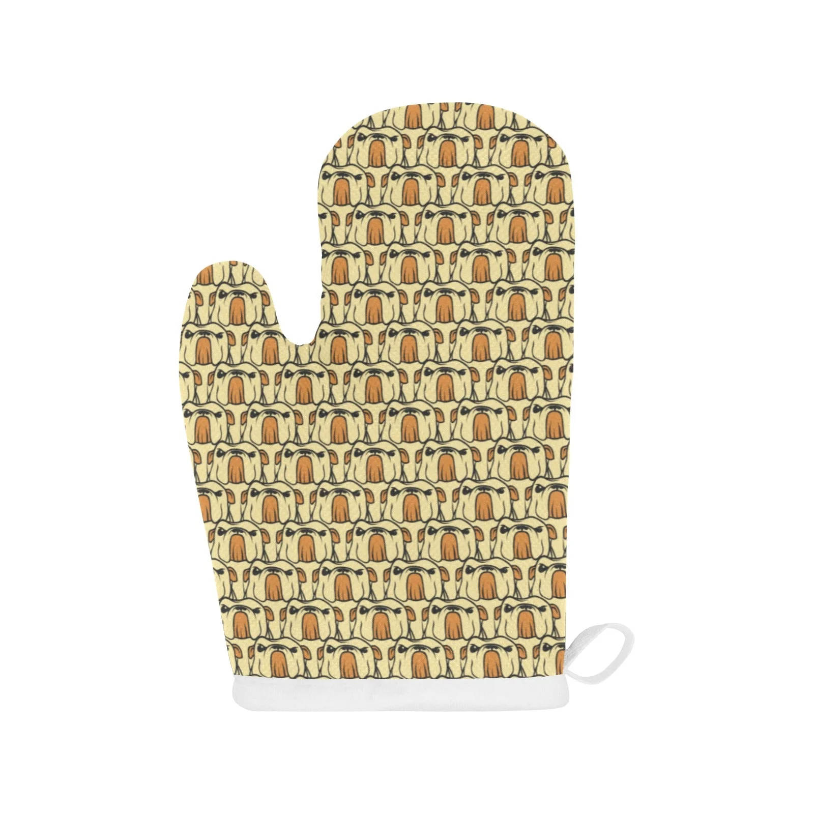 English Bulldog Pattern Print Design 02 Heat Resistant Oven Mitts & Pot Holders Set English Bulldog Pattern Print Design 02 Heat Resistant Oven Mitts & Pot Holders Set