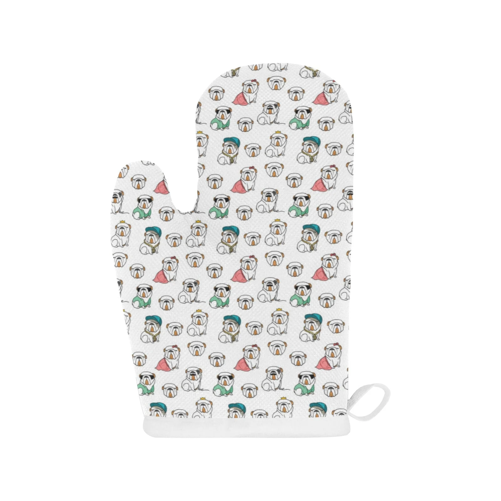 English Bulldog Pattern Print Design 03 Heat Resistant Oven Mitts & Pot Holders Set English Bulldog Pattern Print Design 03 Heat Resistant Oven Mitts & Pot Holders Set