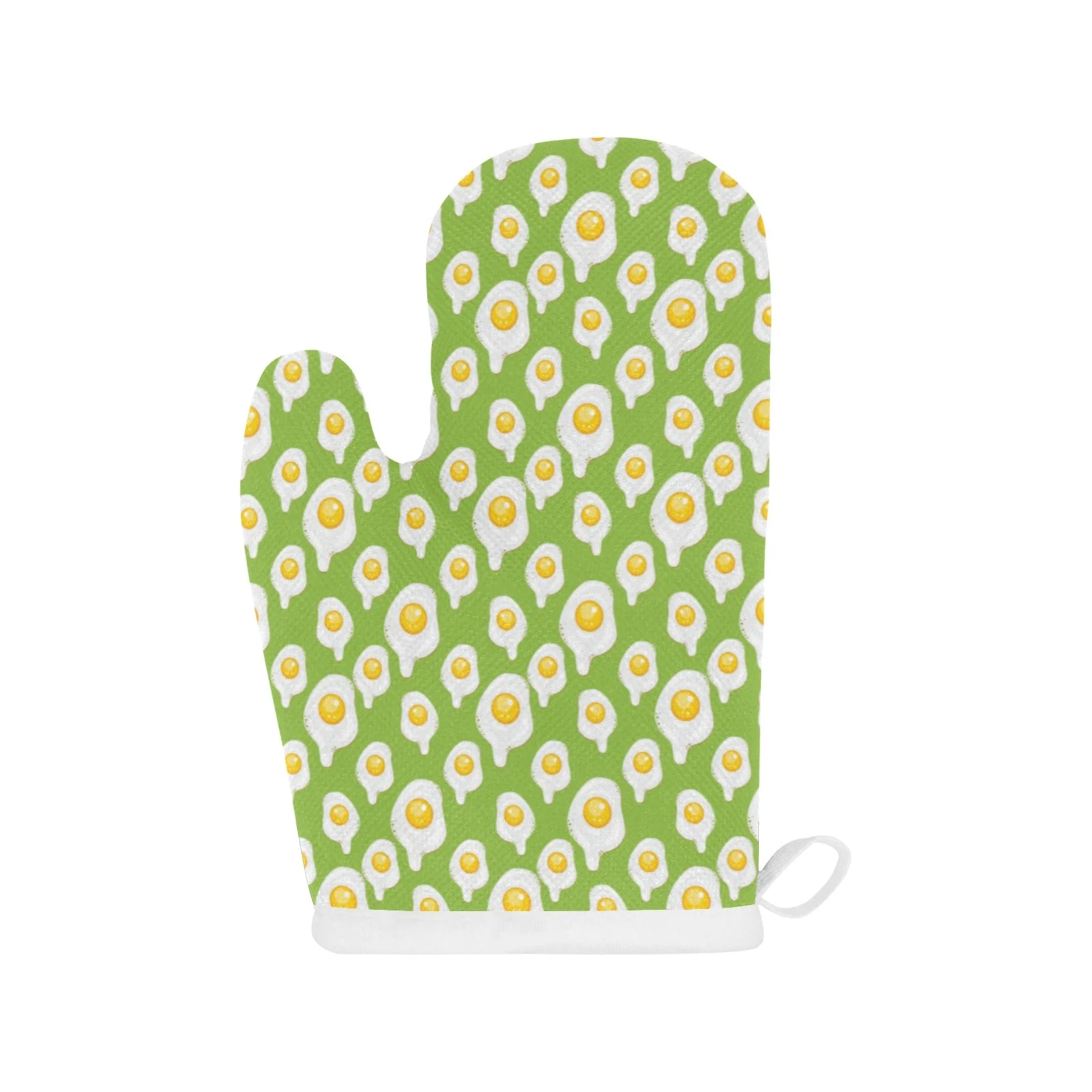 Fried Eggs Pattern Print Design 01 Heat Resistant Oven Mitts & Pot Holders Set Fried Eggs Pattern Print Design 01 Heat Resistant Oven Mitts & Pot Holders Set