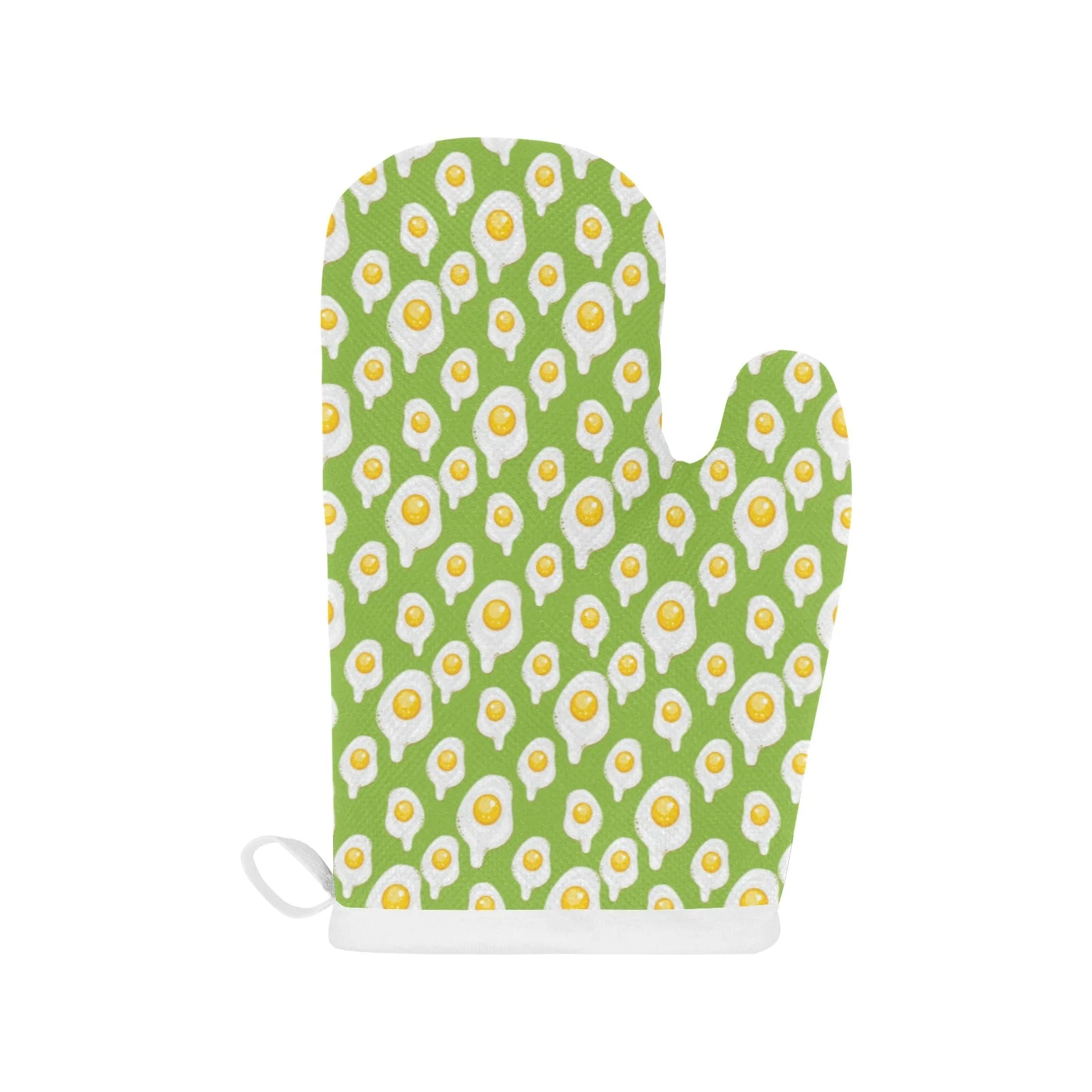 Fried Eggs Pattern Print Design 01 Heat Resistant Oven Mitts & Pot Holders Set Fried Eggs Pattern Print Design 01 Heat Resistant Oven Mitts & Pot Holders Set