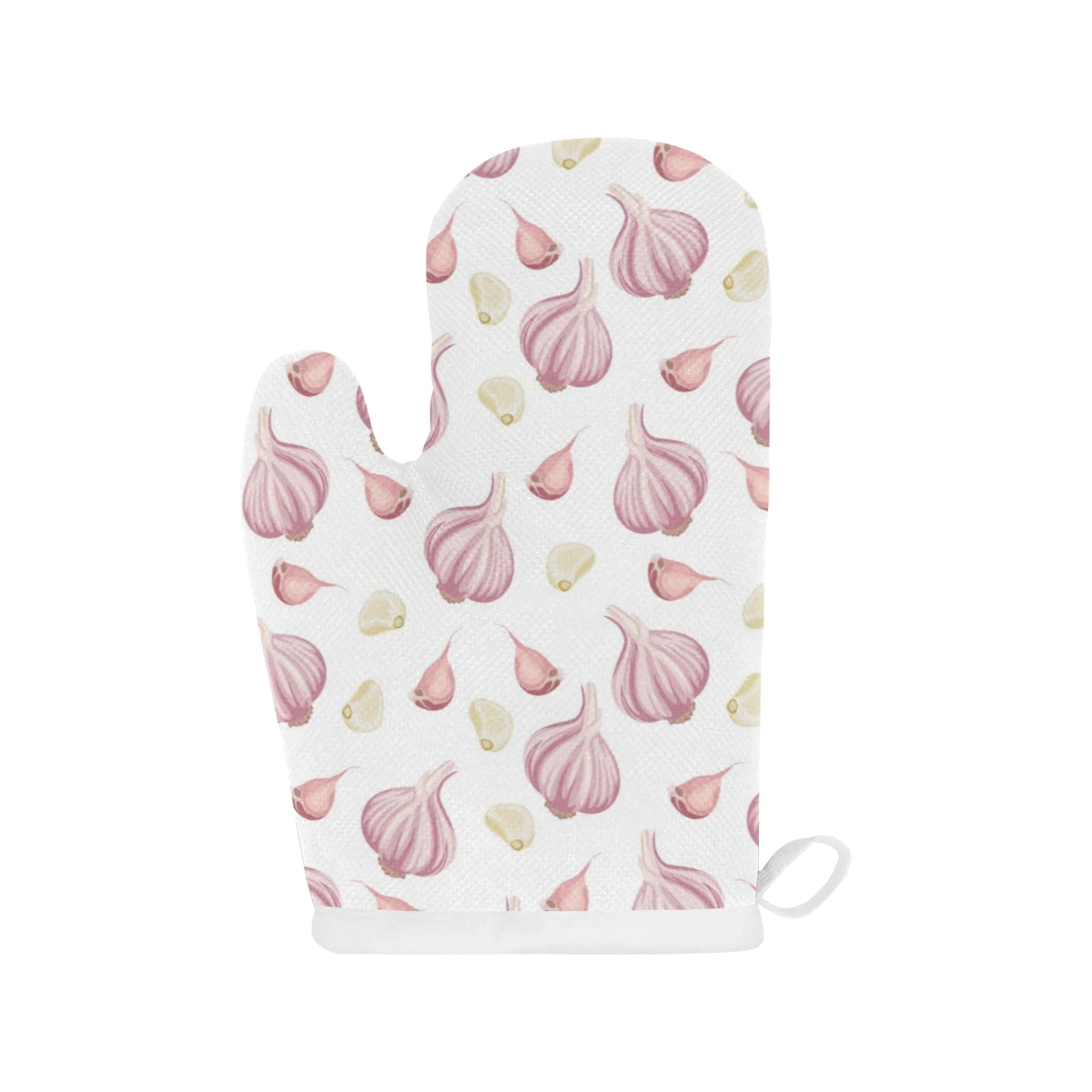 Garlic Pattern Heat Resistant Oven Mitts Pot Holders Set Garlic Pattern Heat Resistant Oven Mitts Pot Holders Set