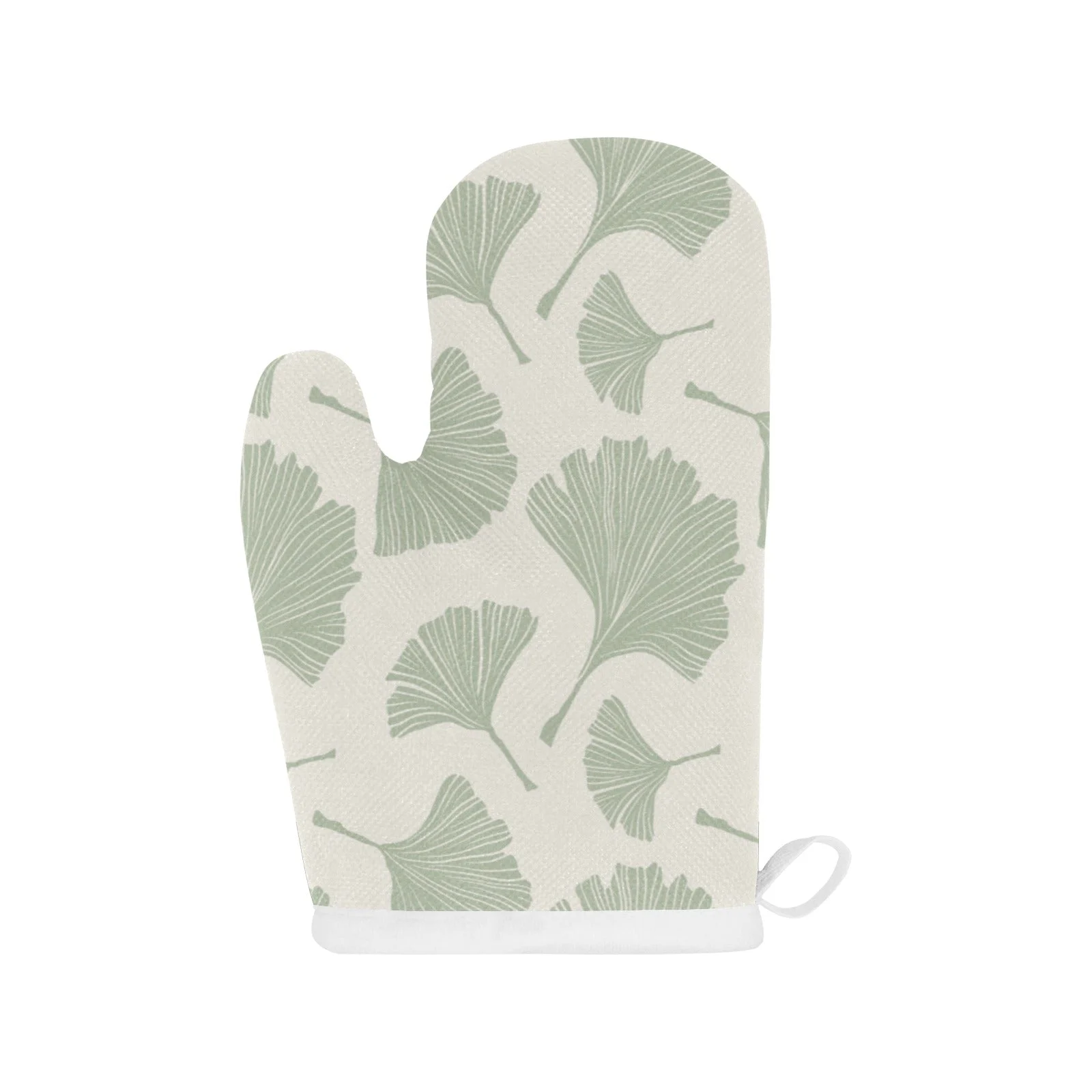 Ginkgo Leaves Pattern Heat Resistant Oven Mitts Pot Holders Set Ginkgo Leaves Pattern Heat Resistant Oven Mitts Pot Holders Set