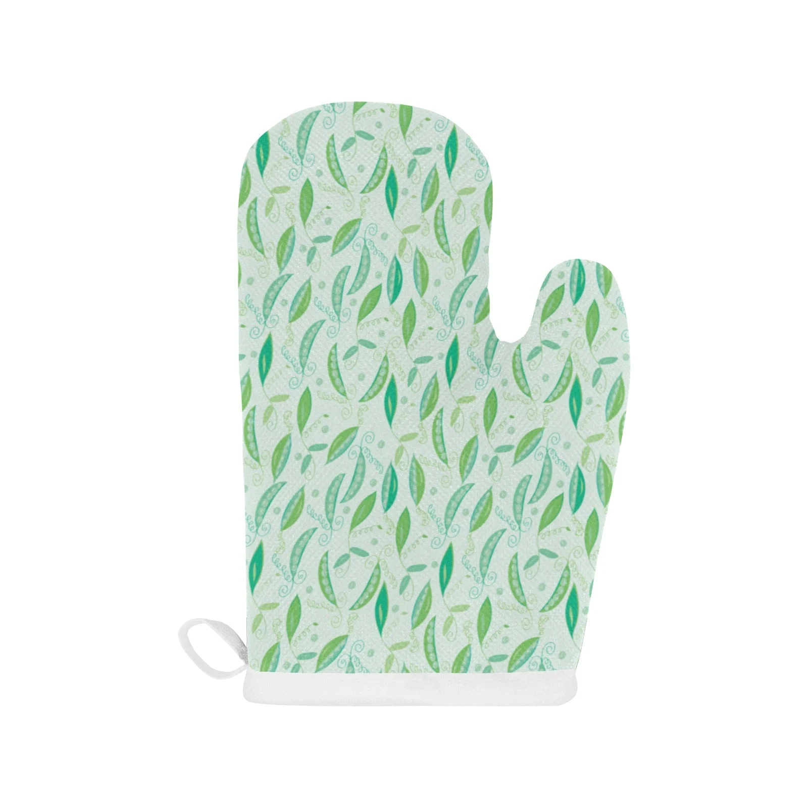 Green Peas Pattern Print Design 01 Heat Resistant Oven Mitts & Pot Holders Set Green Peas Pattern Print Design 01 Heat Resistant Oven Mitts & Pot Holders Set
