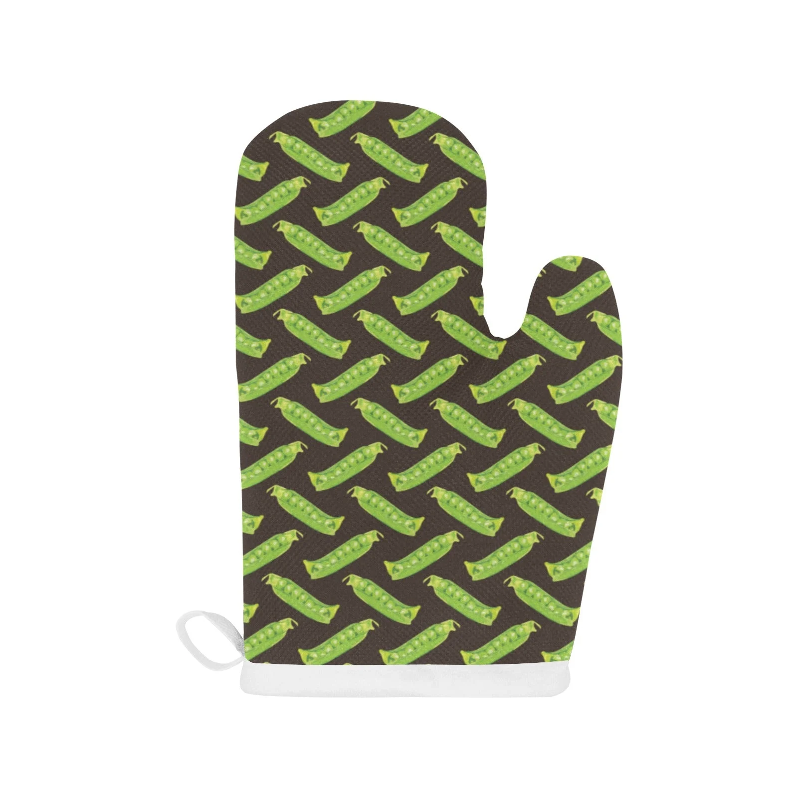Green Peas Pattern Print Design 05 Heat Resistant Oven Mitts & Pot Holders Set Green Peas Pattern Print Design 05 Heat Resistant Oven Mitts & Pot Holders Set