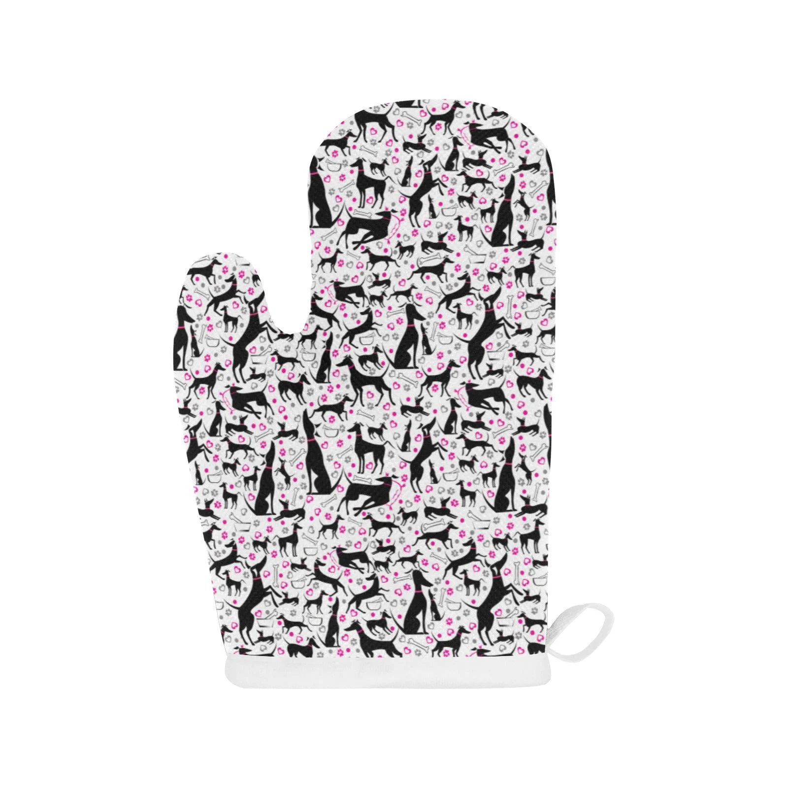 Greyhound Pattern Print Design 02 Heat Resistant Oven Mitts & Pot Holders Set Greyhound Pattern Print Design 02 Heat Resistant Oven Mitts & Pot Holders Set