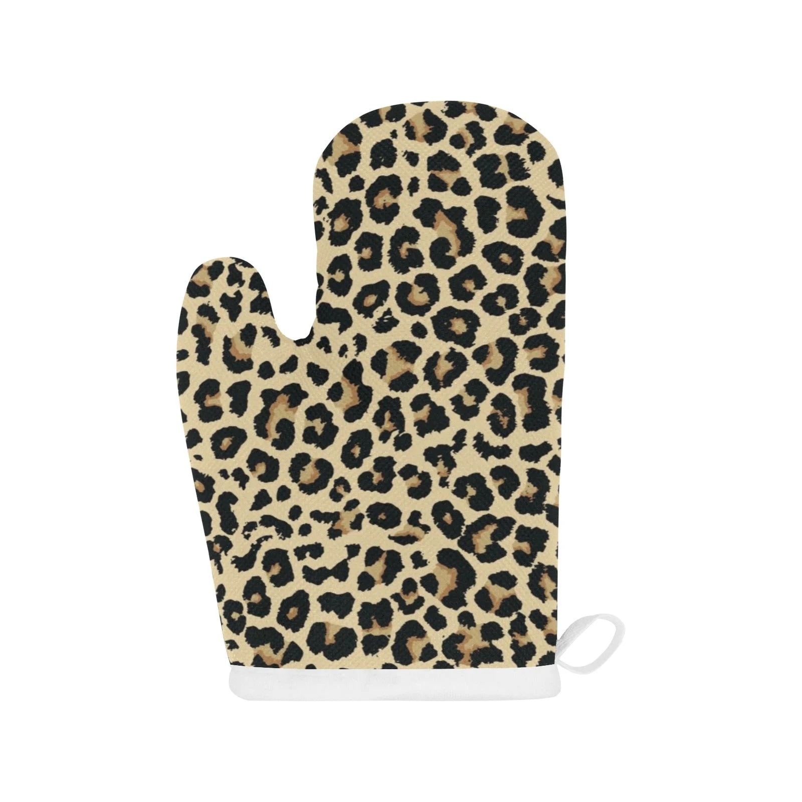 Leopard Print Design Pattern Heat Resistant Oven Mitts Pot Holders Set Leopard Print Design Pattern Heat Resistant Oven Mitts Pot Holders Set