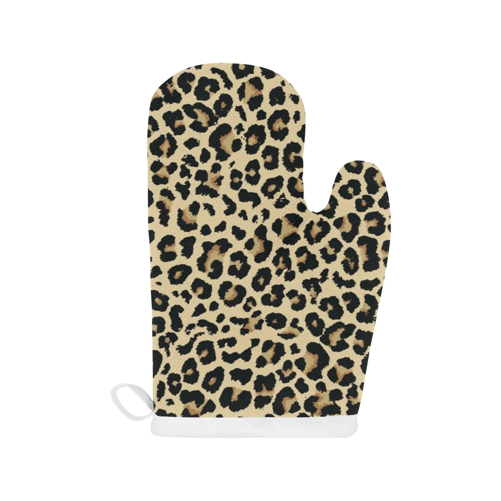 Leopard Print Design Pattern Heat Resistant Oven Mitts Pot Holders Set Leopard Print Design Pattern Heat Resistant Oven Mitts Pot Holders Set
