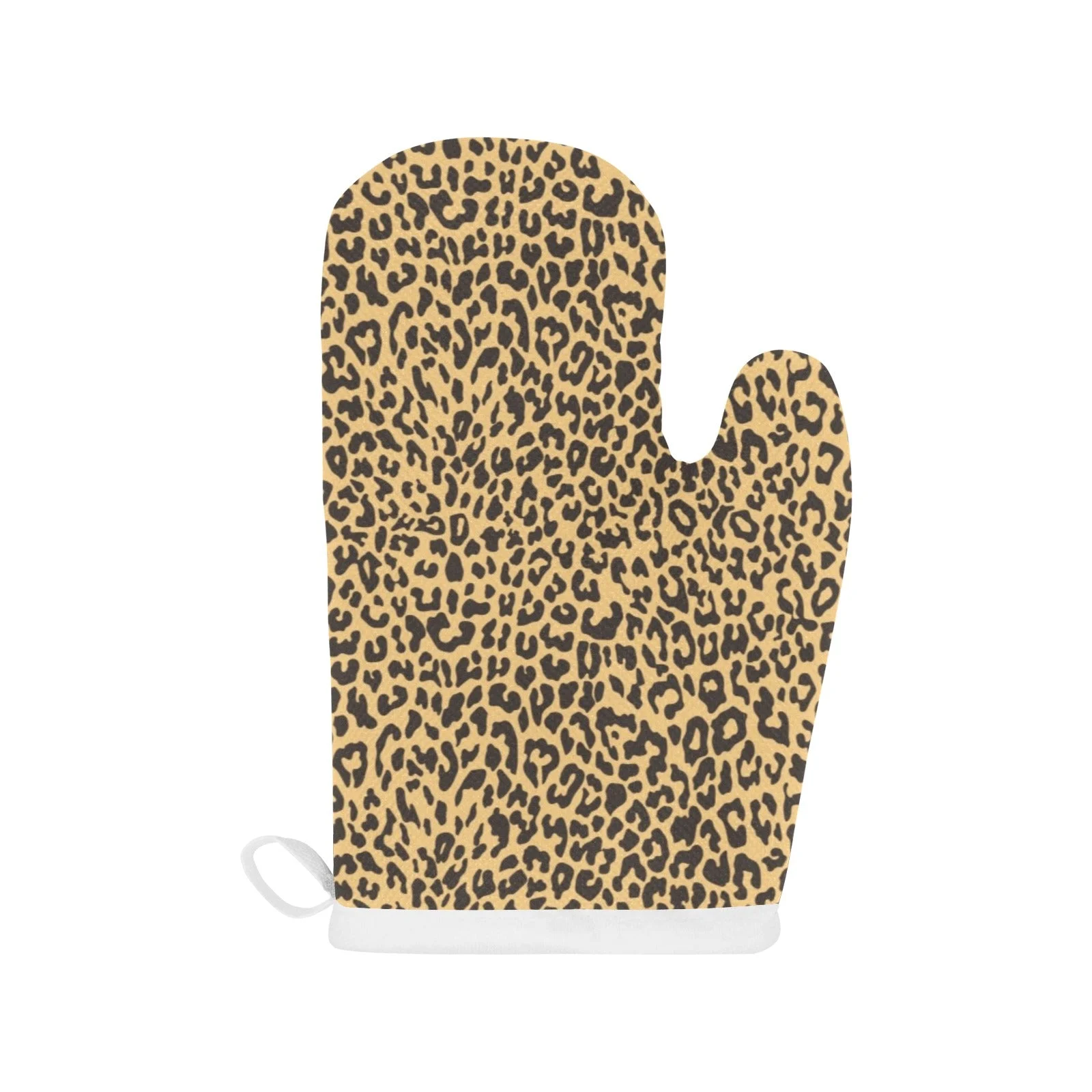 Leopard Skin Print Heat Resistant Oven Mitts Pot Holders Set Leopard Skin Print Heat Resistant Oven Mitts Pot Holders Set