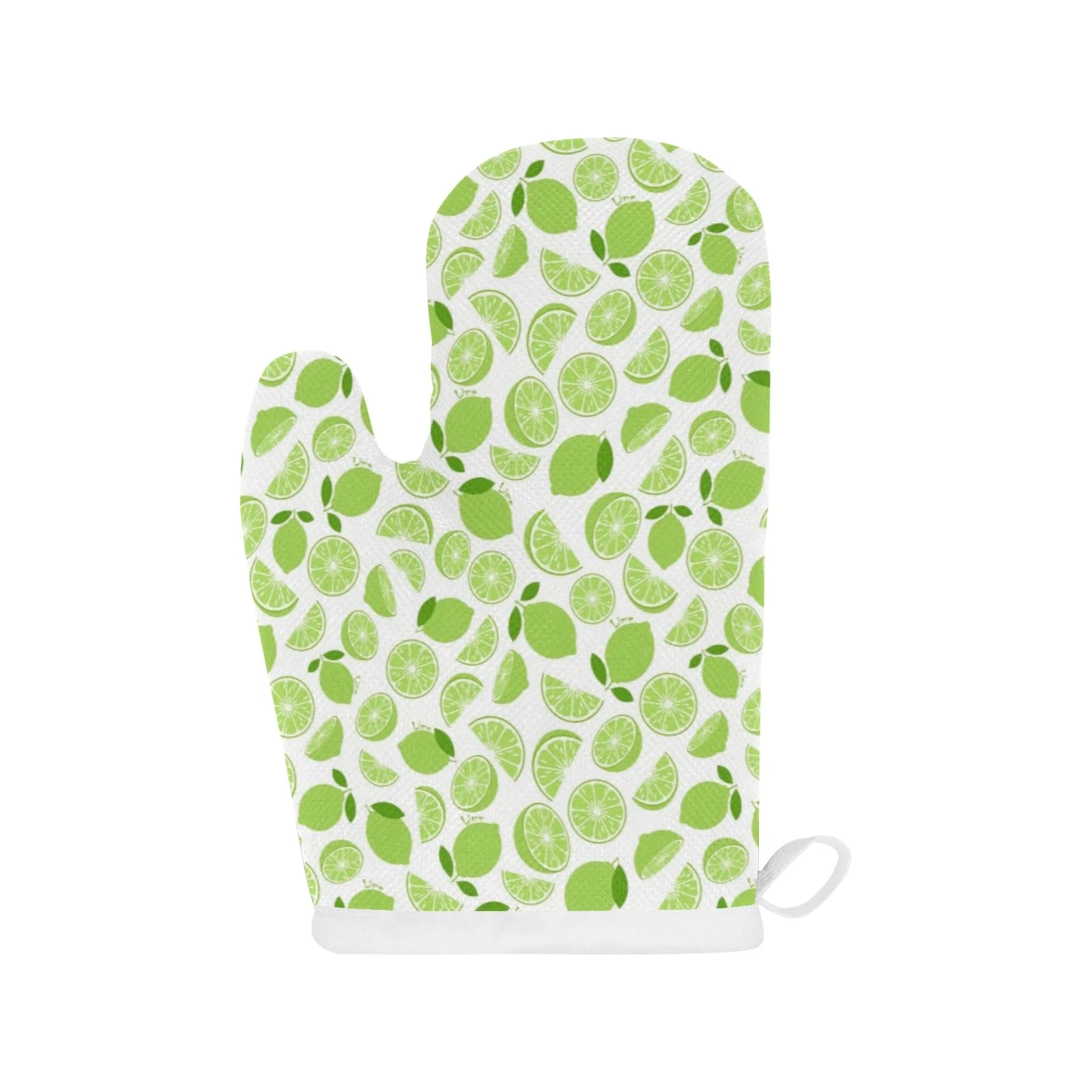 Lime Design Pattern Heat Resistant Oven Mitts Pot Holders Set Lime Design Pattern Heat Resistant Oven Mitts Pot Holders Set