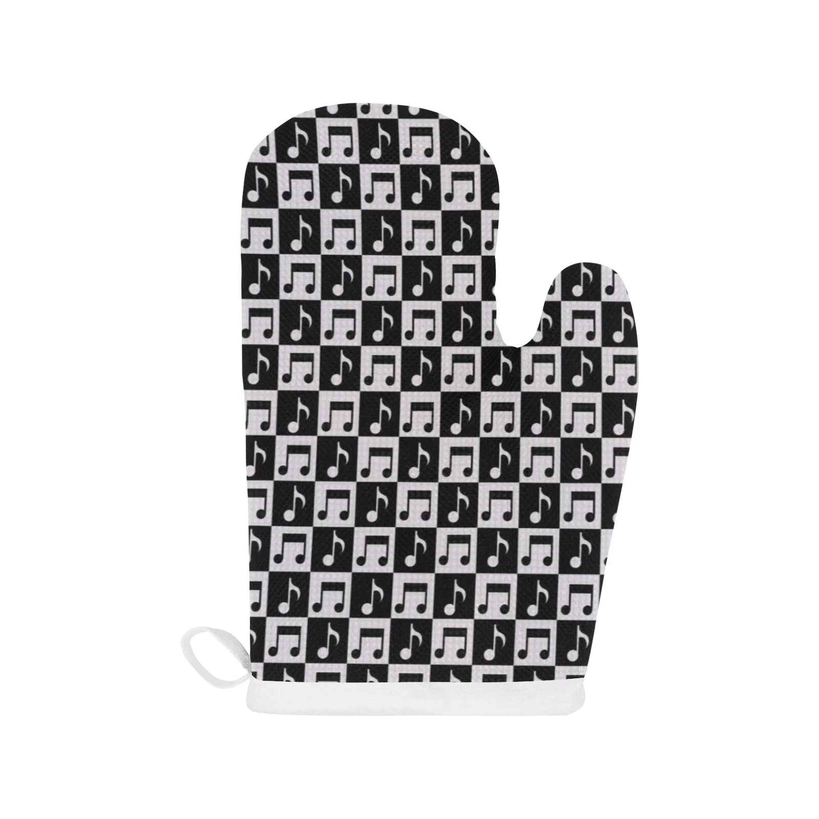 Music Notes Pattern Print Design 01 Heat Resistant Oven Mitts & Pot Holders Set Music Notes Pattern Print Design 01 Heat Resistant Oven Mitts & Pot Holders Set