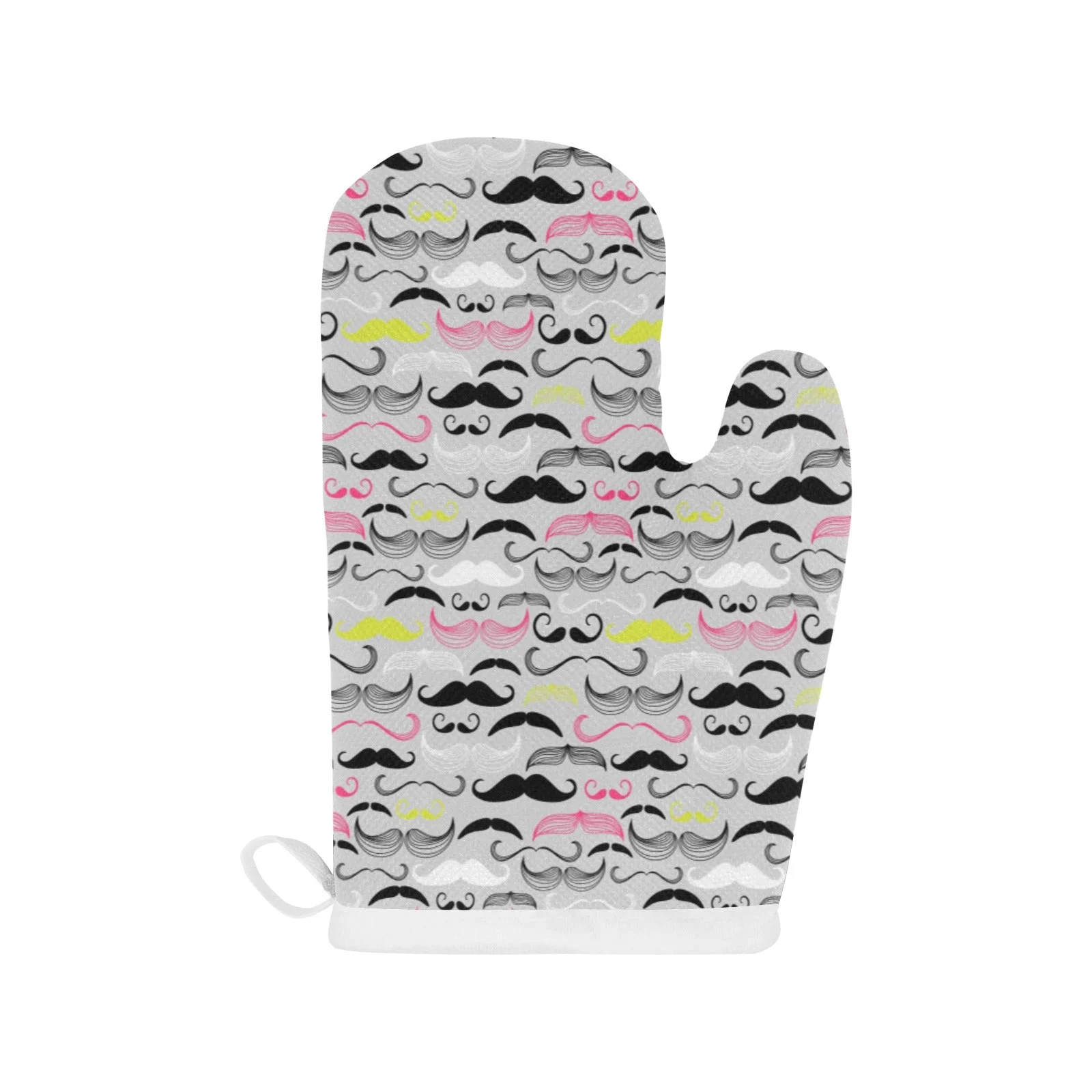 Mustache Beard Pattern Print Design 02 Heat Resistant Oven Mitts & Pot Holders Set Mustache Beard Pattern Print Design 02 Heat Resistant Oven Mitts & Pot Holders Set