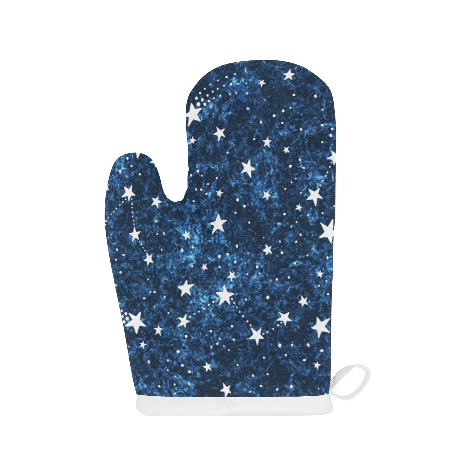 Night Sky Star Pattern Heat Resistant Oven Mitts Pot Holders Set Night Sky Star Pattern Heat Resistant Oven Mitts Pot Holders Set