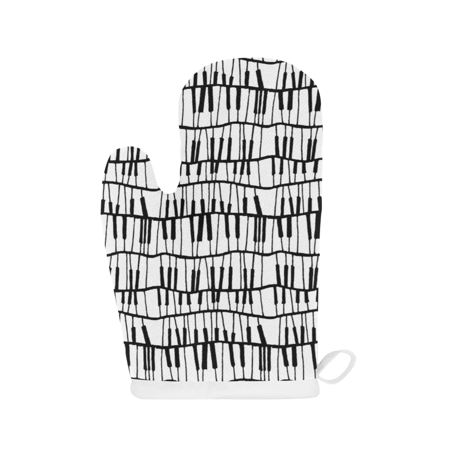 Piano Pattern Print Design 03 Heat Resistant Oven Mitts & Pot Holders Set Piano Pattern Print Design 03 Heat Resistant Oven Mitts & Pot Holders Set
