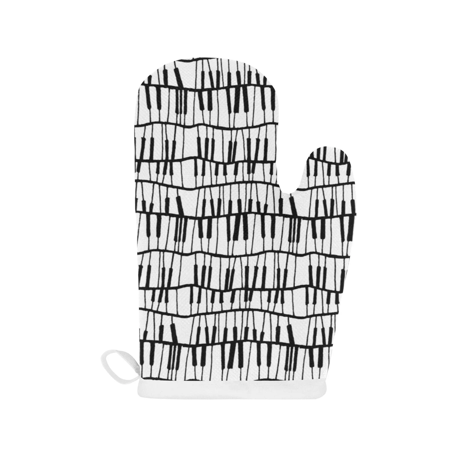 Piano Pattern Print Design 03 Heat Resistant Oven Mitts & Pot Holders Set Piano Pattern Print Design 03 Heat Resistant Oven Mitts & Pot Holders Set