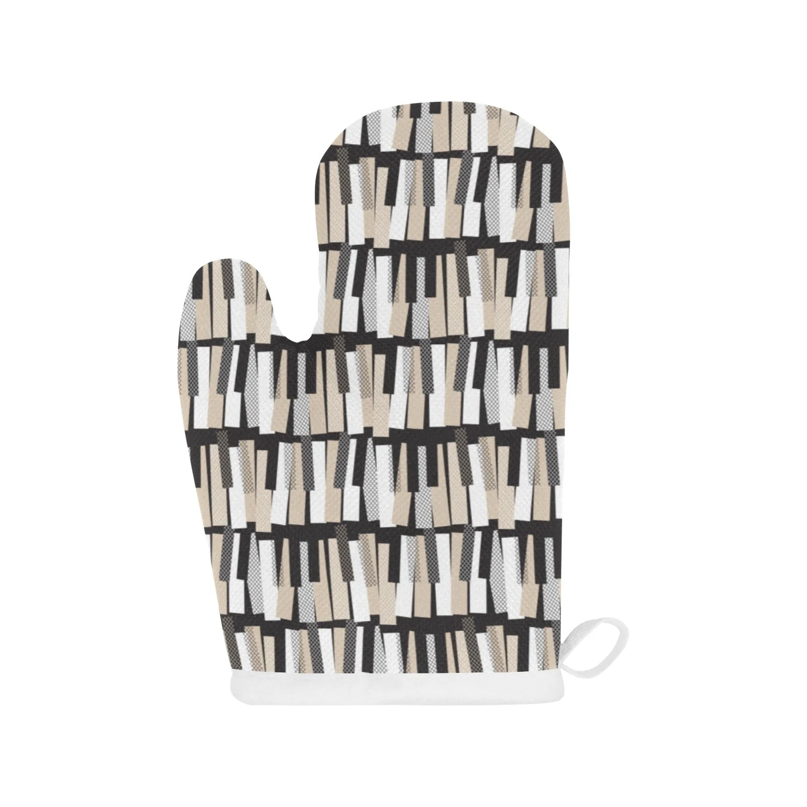 Piano Pattern Print Design 04 Heat Resistant Oven Mitts & Pot Holders Set Piano Pattern Print Design 04 Heat Resistant Oven Mitts & Pot Holders Set
