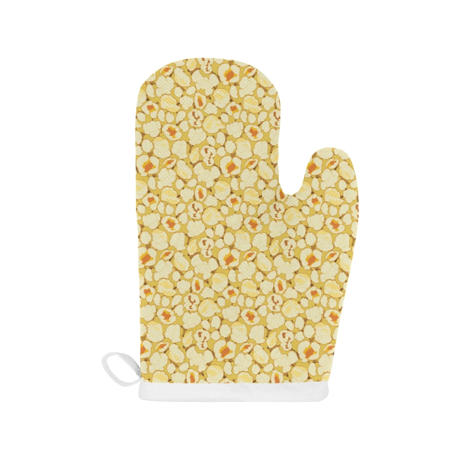 Popcorn Pattern Print Design 04 Heat Resistant Oven Mitts & Pot Holders Set Popcorn Pattern Print Design 04 Heat Resistant Oven Mitts & Pot Holders Set