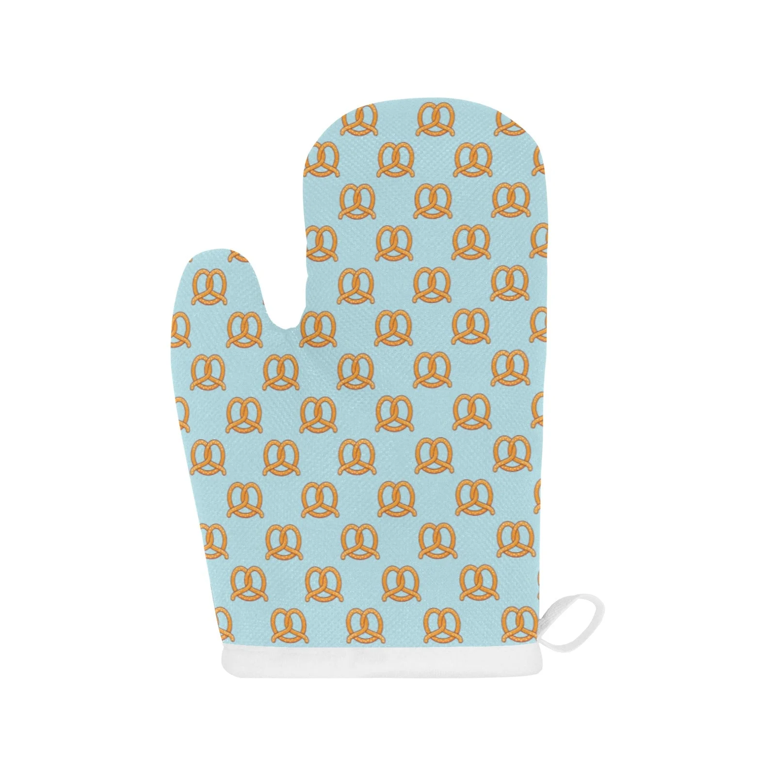 Pretzels Pattern Print Design 03 Heat Resistant Oven Mitts & Pot Holders Set Pretzels Pattern Print Design 03 Heat Resistant Oven Mitts & Pot Holders Set
