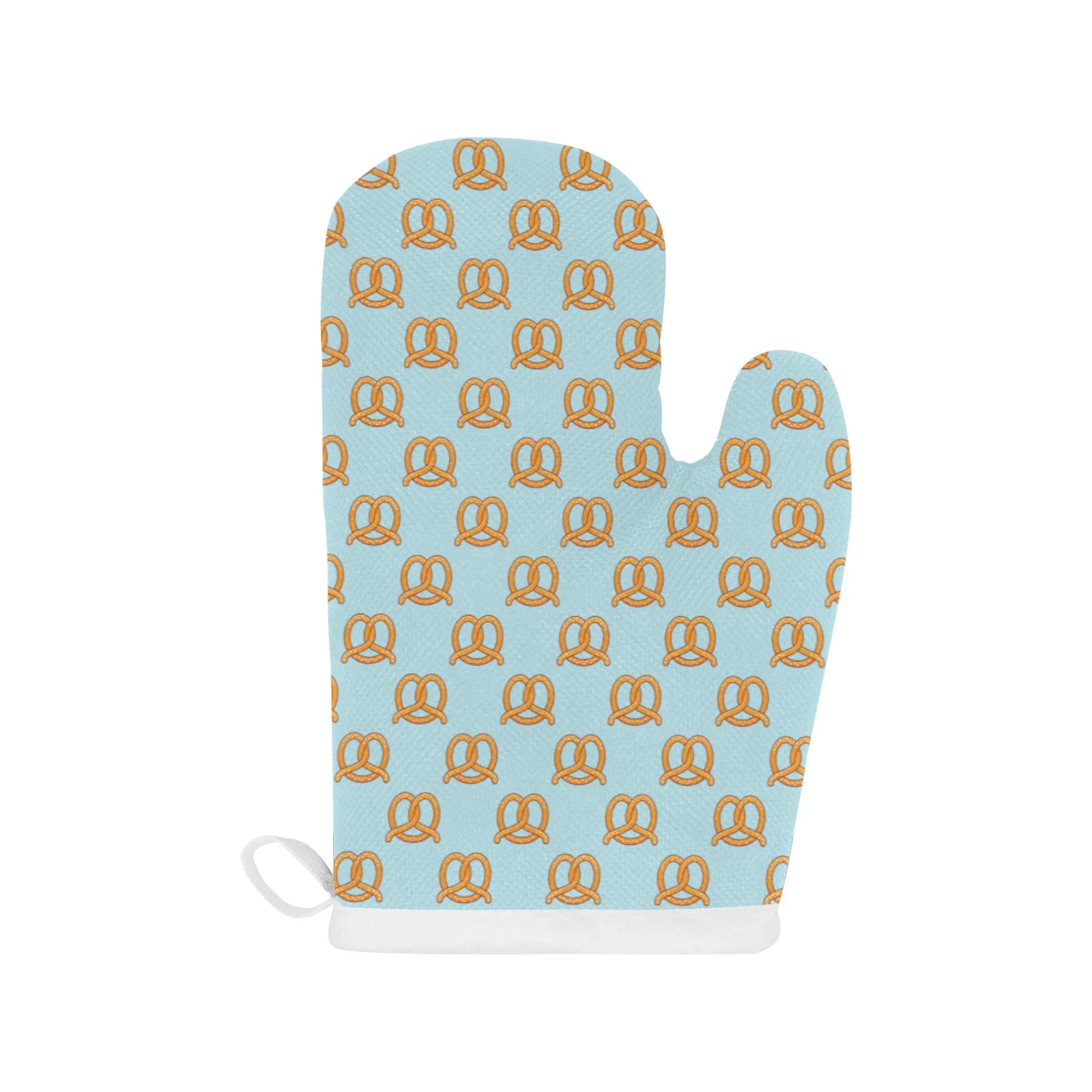 Pretzels Pattern Print Design 03 Heat Resistant Oven Mitts & Pot Holders Set Pretzels Pattern Print Design 03 Heat Resistant Oven Mitts & Pot Holders Set