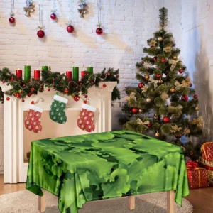 Salad Vegetable Print Tablecloth Kitchen Home Decor