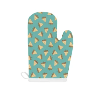 Sandwich Pattern Print Design 03 Heat Resistant Oven Mitts & Pot Holders Set
