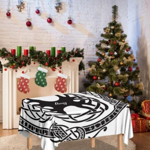 Scandinavian Yggdrasil Print Tablecloth Kitchen Home Decor