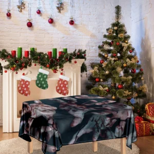 Scary Zombie Hands Print Tablecloth Kitchen Home Decor