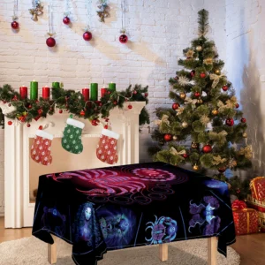 Scorpio And Astrological Signs Print Tablecloth Kitchen Home Decor