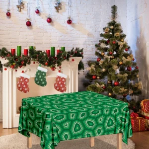 Sea Turtle Shell Pattern Print Tablecloth Kitchen Home Decor