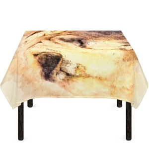 Shar Pei Portrait Print Tablecloth Kitchen Home Decor