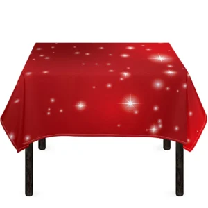 Shiny Sparkle Print Tablecloth Kitchen Home Decor