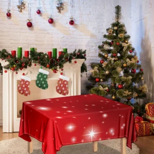 Shiny Sparkle Print Tablecloth Kitchen Home Decor