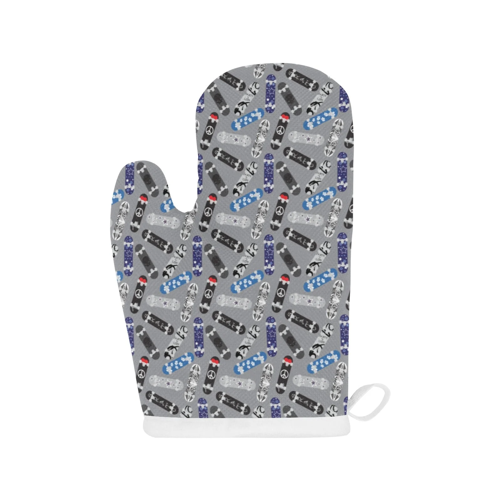 Skate Board Pattern Print Design 03 Heat Resistant Oven Mitts & Pot Holders Set Skate Board Pattern Print Design 03 Heat Resistant Oven Mitts & Pot Holders Set