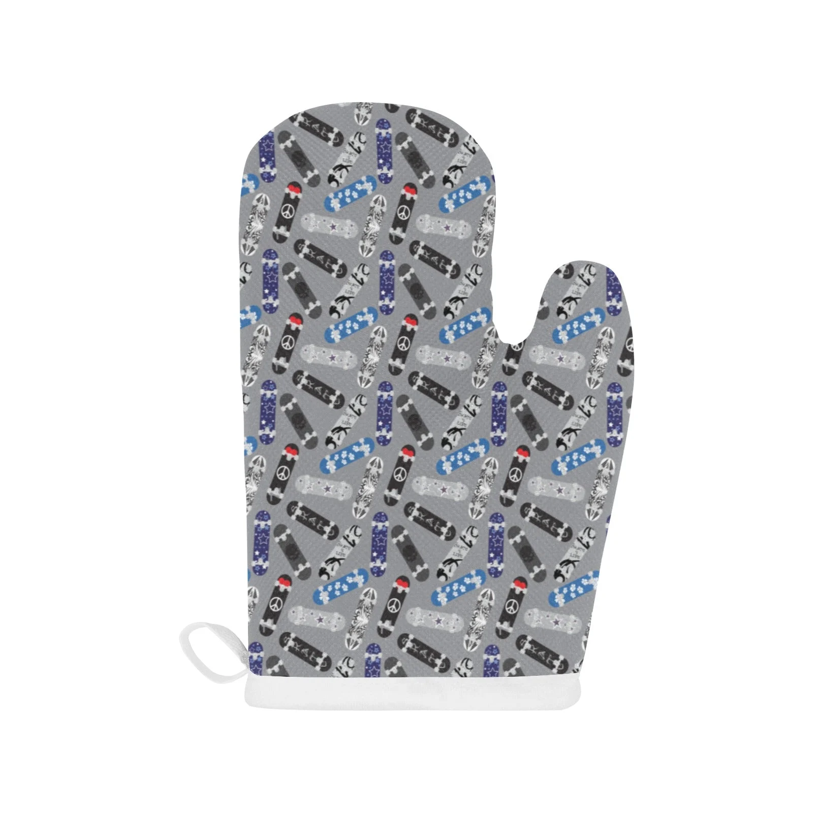 Skate Board Pattern Print Design 03 Heat Resistant Oven Mitts & Pot Holders Set Skate Board Pattern Print Design 03 Heat Resistant Oven Mitts & Pot Holders Set