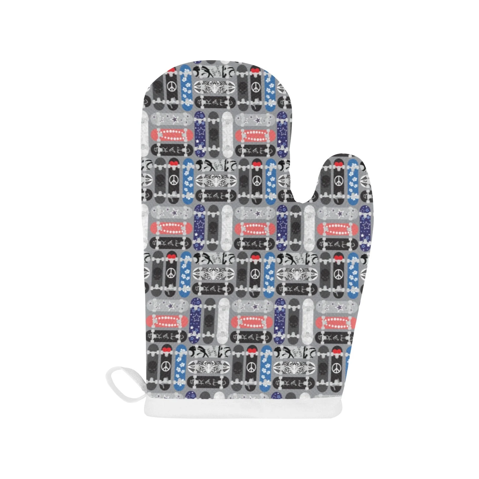 Skate Board Pattern Print Design 04 Heat Resistant Oven Mitts & Pot Holders Set Skate Board Pattern Print Design 04 Heat Resistant Oven Mitts & Pot Holders Set