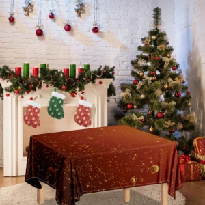 Sparkling Cola Print Tablecloth Kitchen Home Decor