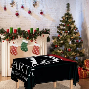 Spartan Molon Labe Print Tablecloth Kitchen Home Decor