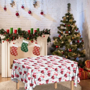 Splash Wine Pattern Print Tablecloth Kitchen Home Decor